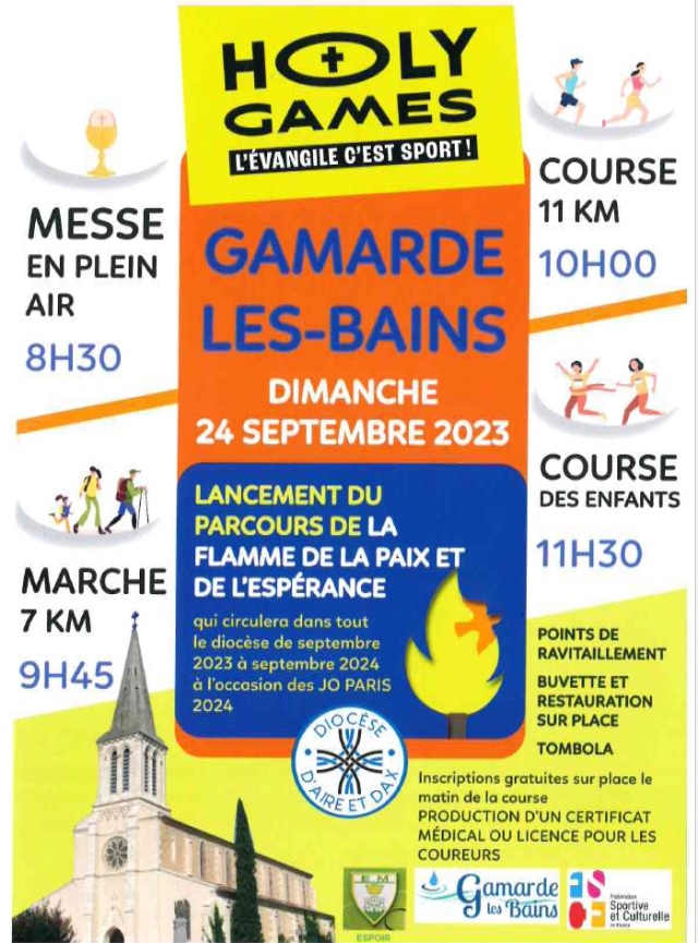 Les Holy Games à Gamarde-les-Bains le dimanche 24 septembre